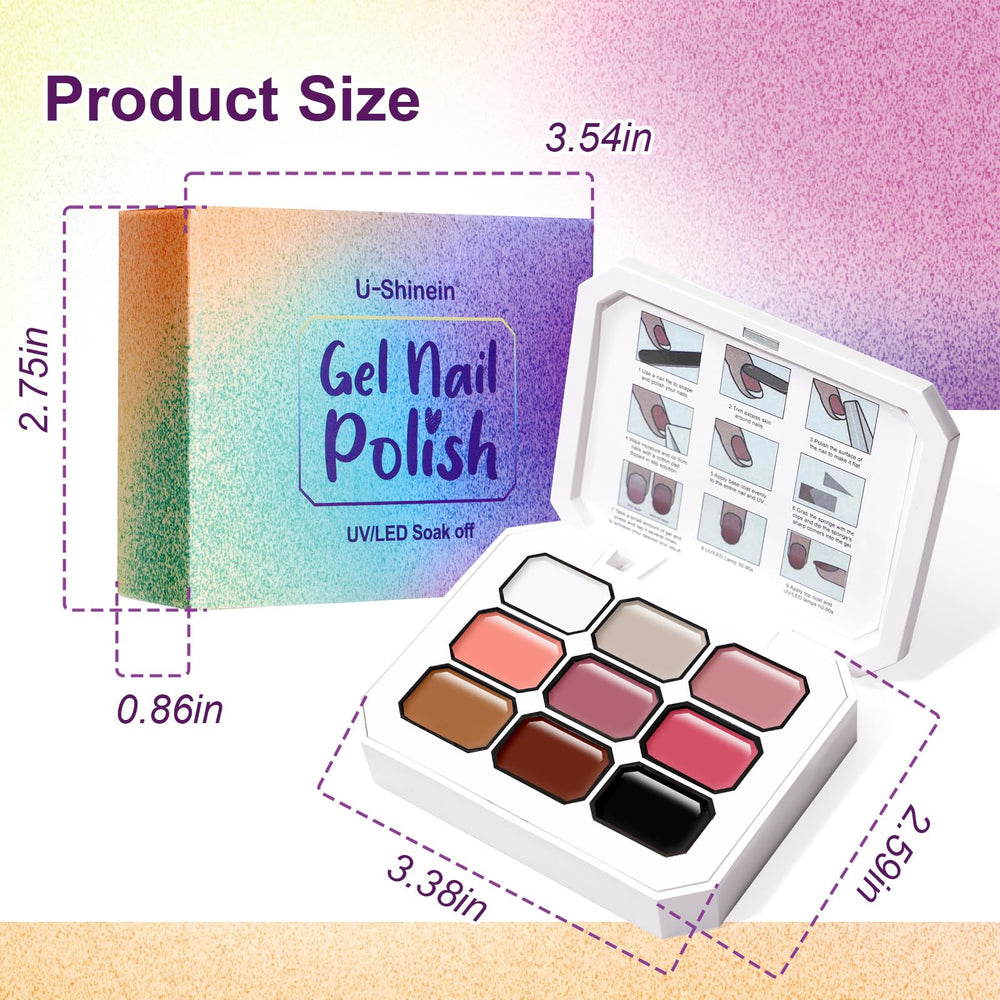 U-Shinein sealed gel case helps preserve freshness between sessions