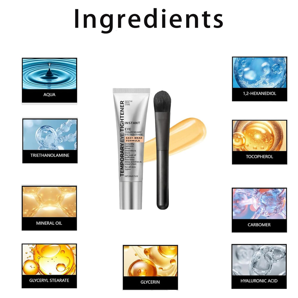 UABUITGLS Brush applicator enables pea-sized coverage