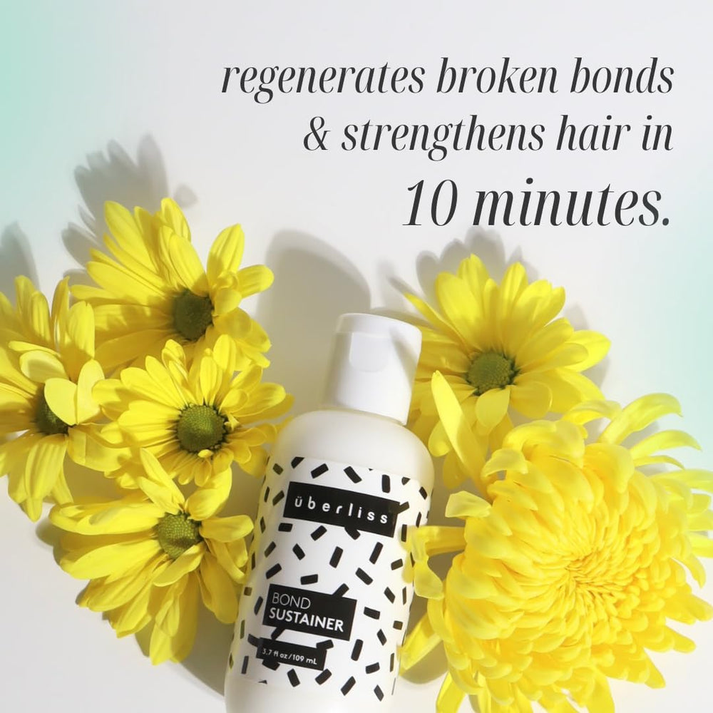 Uberliss Bond Repair technology emblem on label highlighting its bond-strengthening approach.