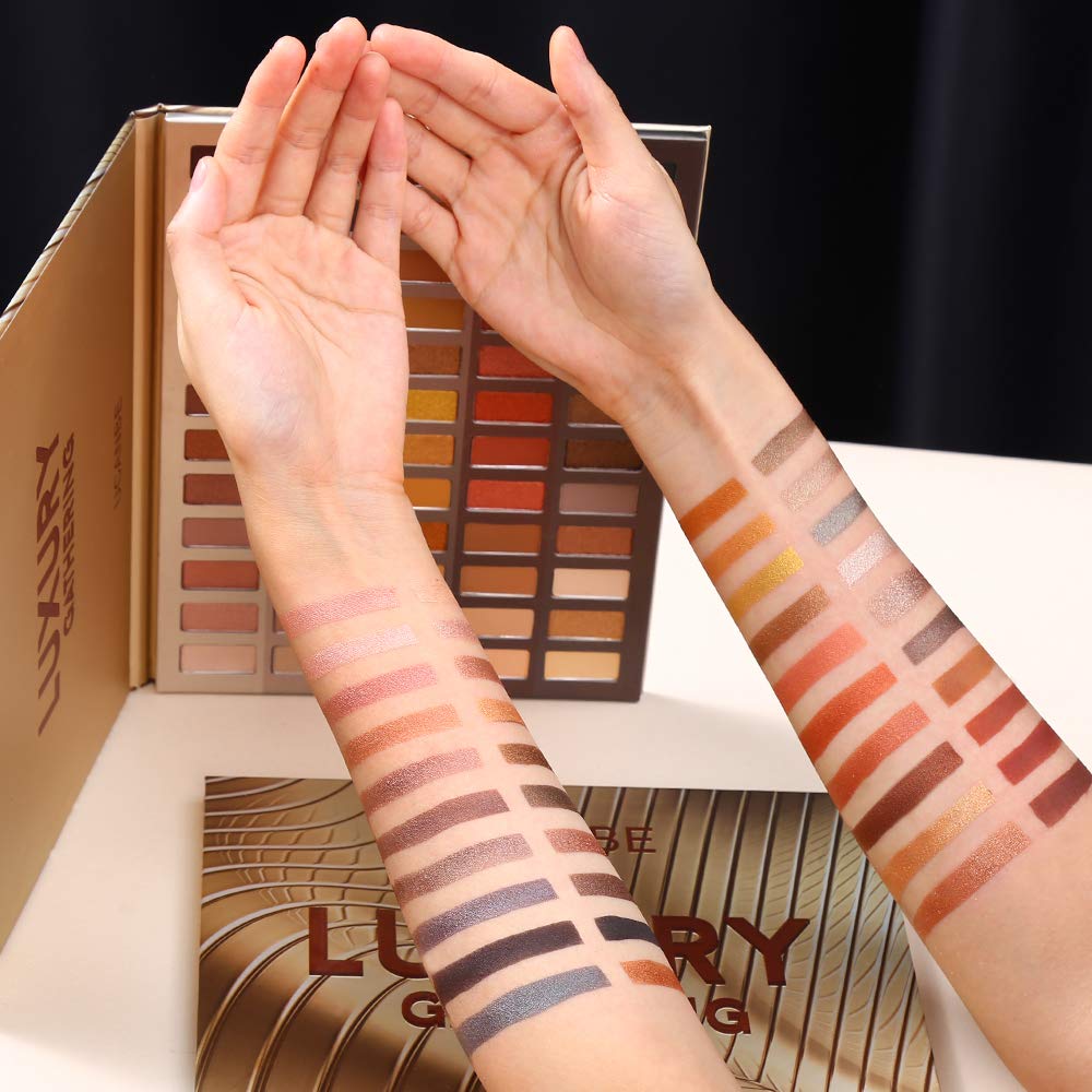 One-swipe color payoff in UCANBE palette supports quick, confident looks without heavy layering.