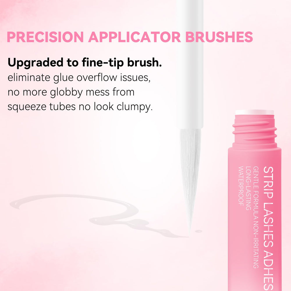 UcoolMe ultra-thin brush enables precise lash-line application.