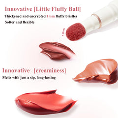Ueuiu 2-in-1 Lipstick and Cushion Foundation for instant color and coverage.