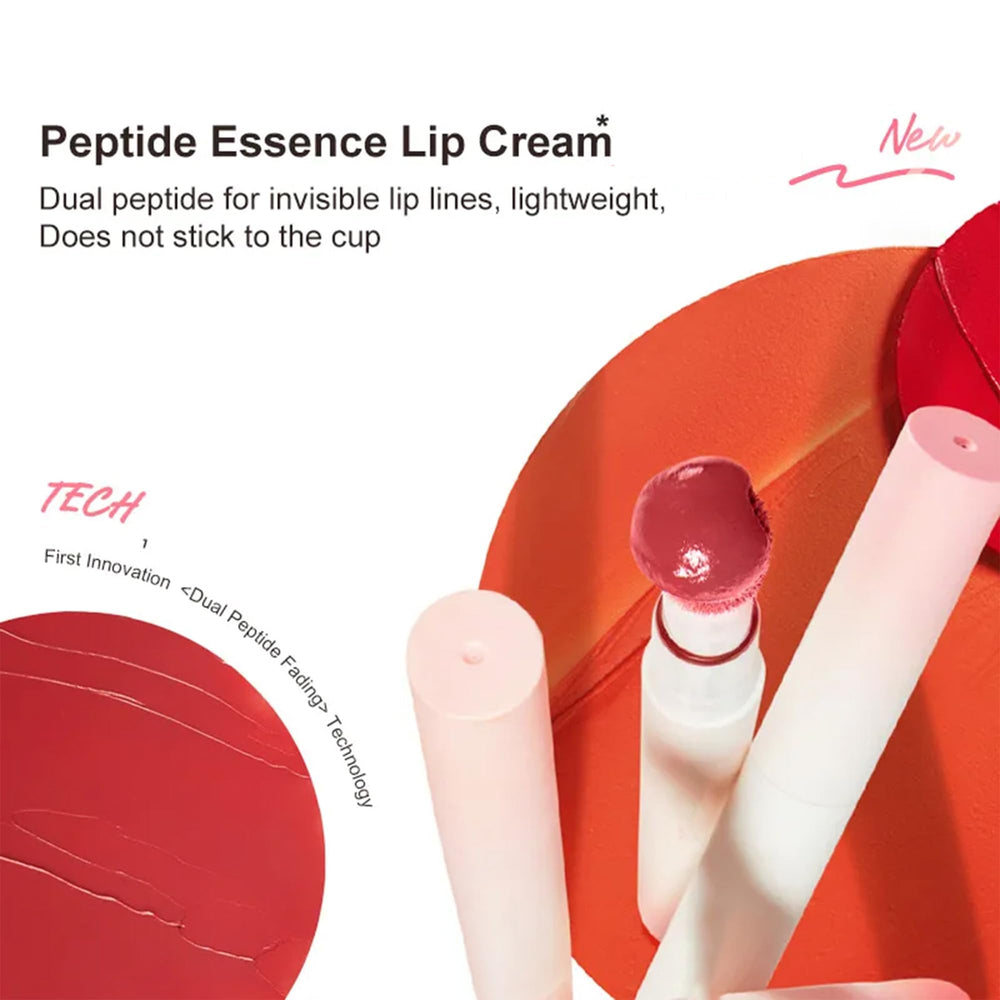 Ueuiu fade-proof lip color resists transfer through meals.