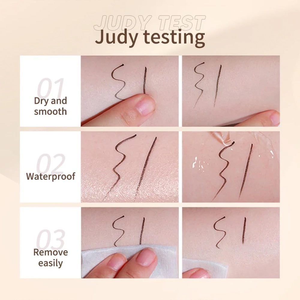 Ueuiu Judy Doll Liquid Eyeliner definition lasts through day looks.
