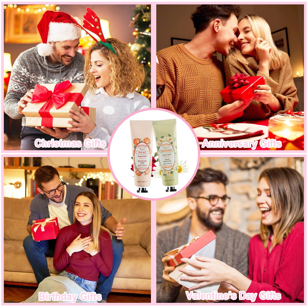 UHBYJM gift-ready hand cream set for birthdays or special occasions.