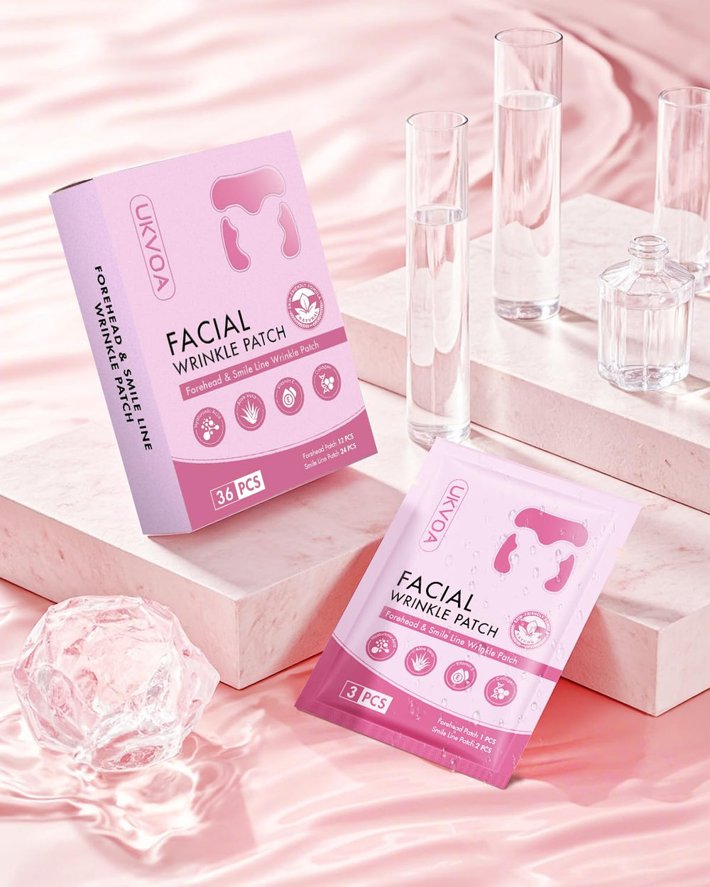 UKVOA hyaluronic acid close-up highlighting hydration benefits.