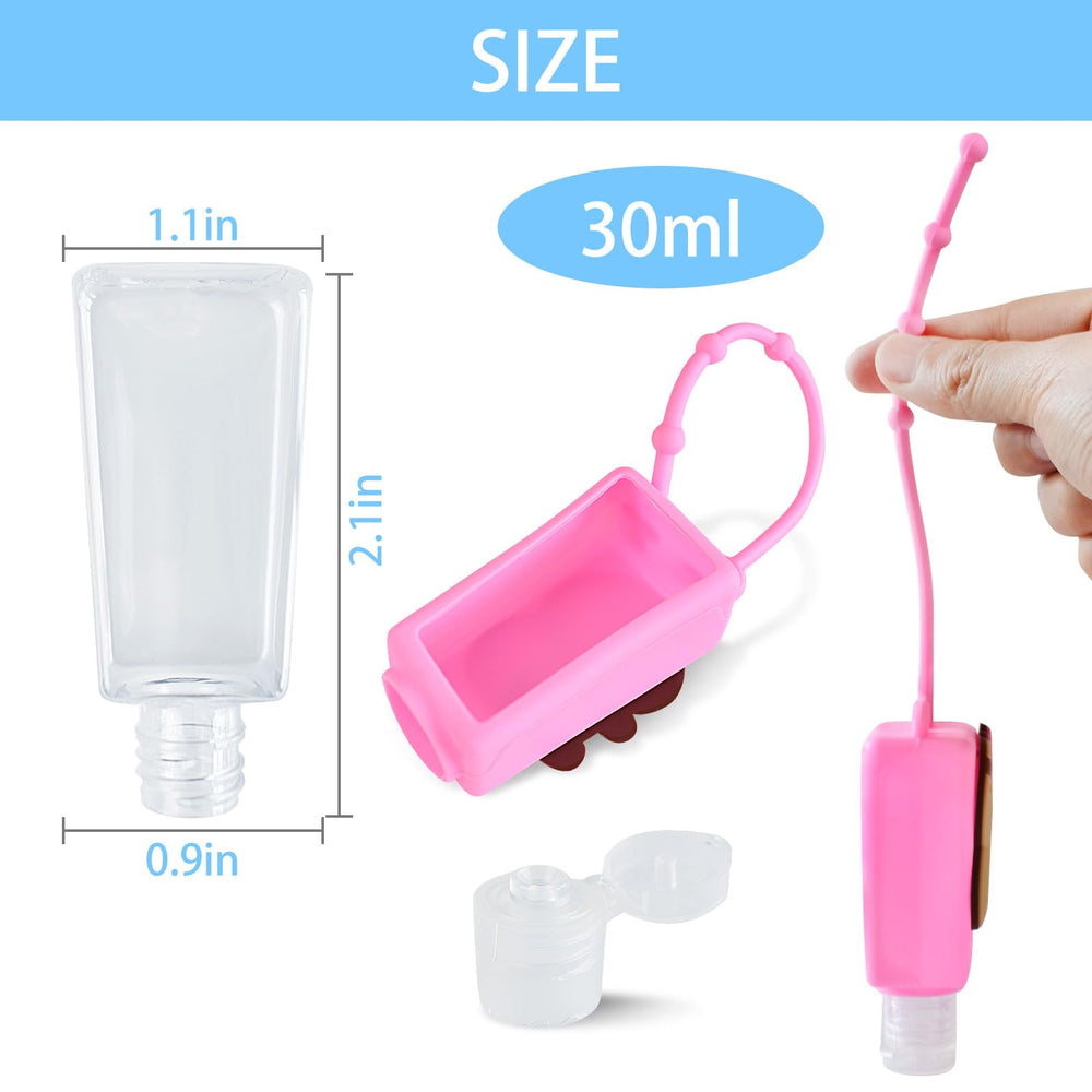 Ulbemoll clear PET bottles show contents at a glance for quick refills.