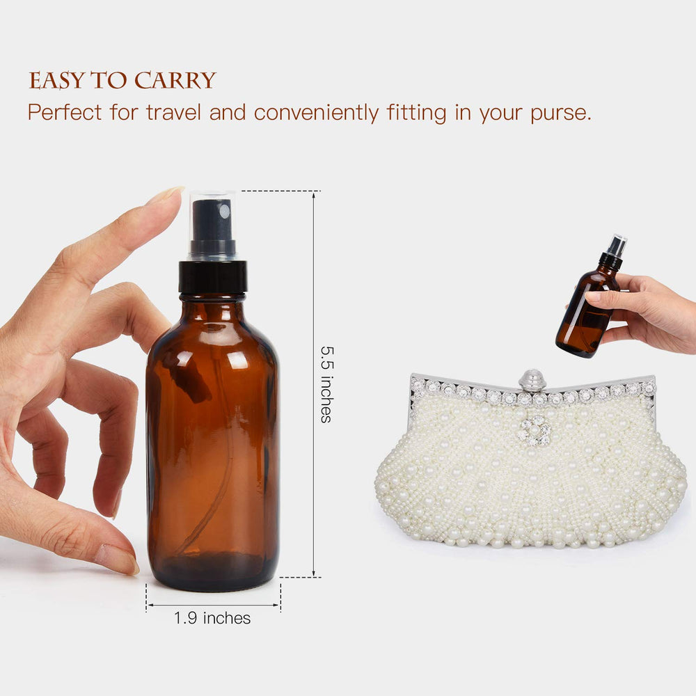 ULG bottle in a purse demonstrating portable, spill-free travel.