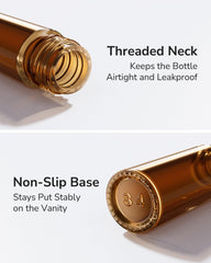 Compact 10ml travel bottle from ULG fits in a purse or bag
