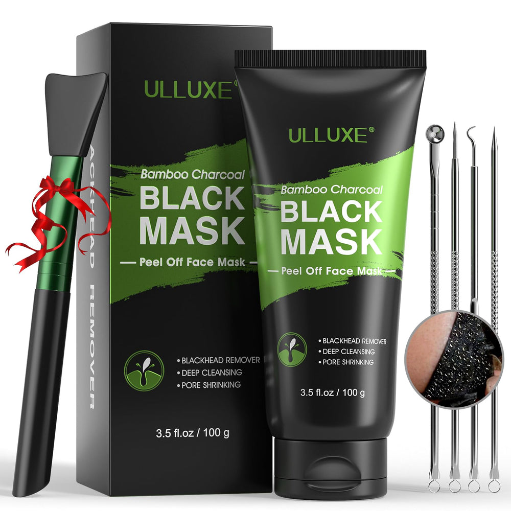ulluxe Blackhead Remover Mask Kit packshot for deep cleansing and pore care