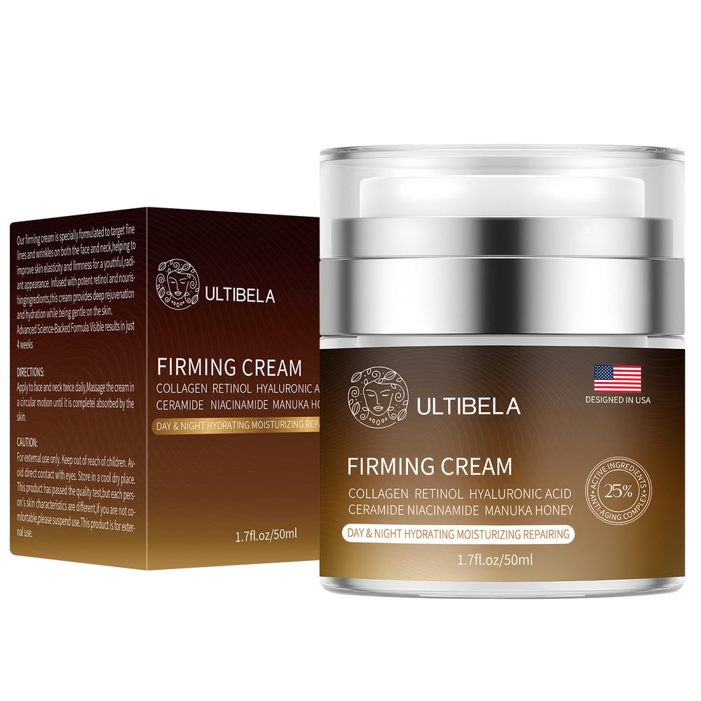 ULTIBELA honey hyaluronic acid ceramide formula boosts hydration.