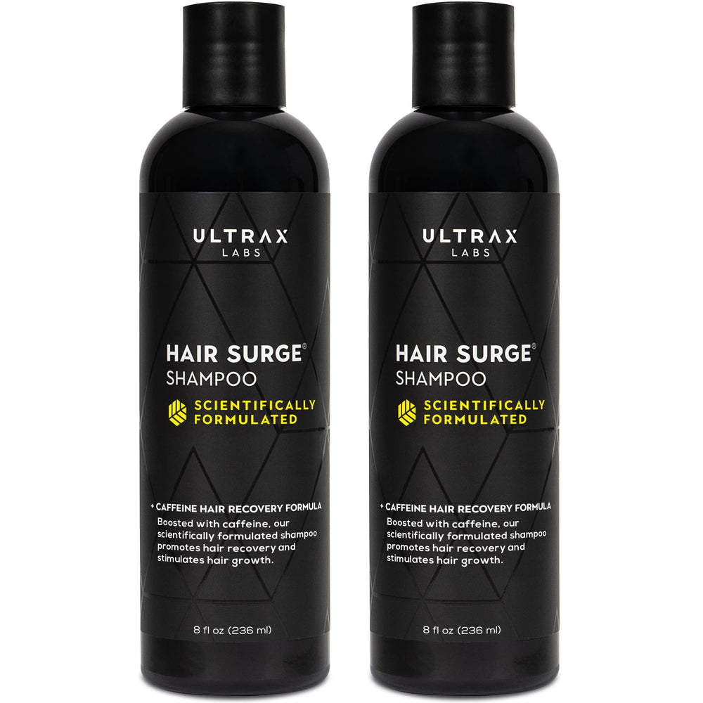Ultrax Labs Hair Surge bottle front for daily scalp care.