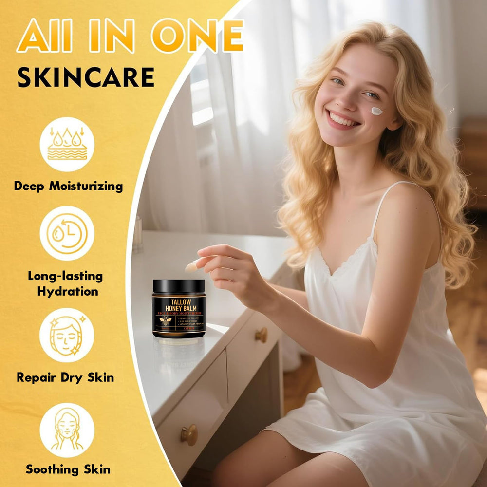 UMHWYZW citrus-scent balm adds refreshing aroma while moisturizing.