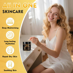 UMHWYZW citrus-scent balm adds refreshing aroma while moisturizing.