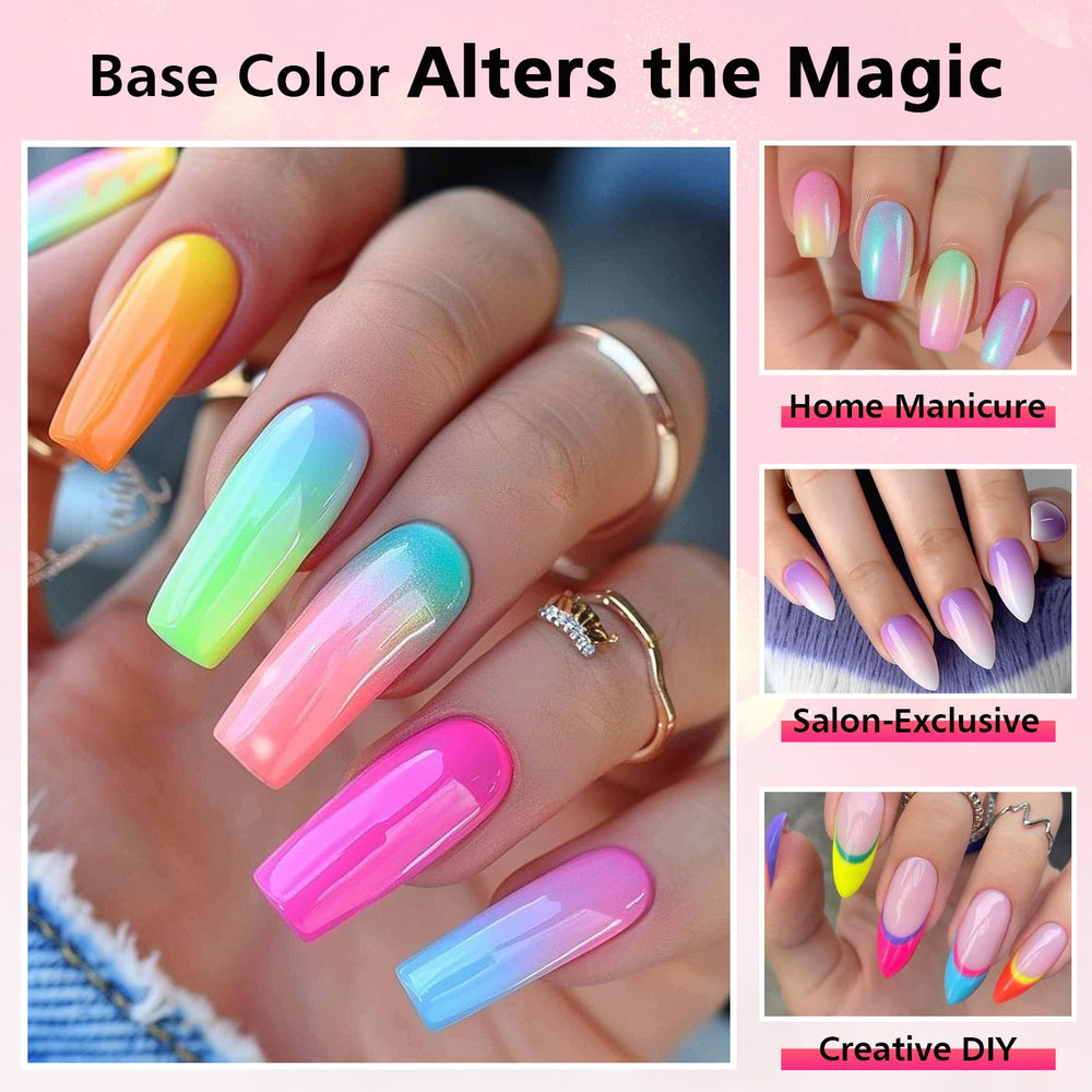 Unbednigt neon shades palette ideal for bold manicure statements