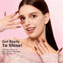 Unbednigt long-lasting, vivid nail pigment maintains gloss and color