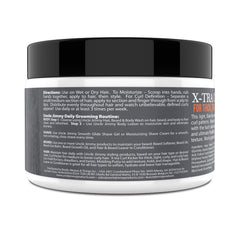 Uncle Jimmy X-TRA Curl-Kicker packaging-front shows the 8oz jar for daily use