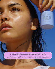 Undefined Beauty R&R Day Serum vitamin C focus suggests brightening benefits.