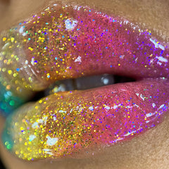 Unicorn Snot Glitter Boss on-the-go tube designed for travel and festivals.