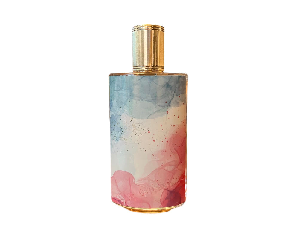 Pour Femme suede texture close-up signals luxurious warmth