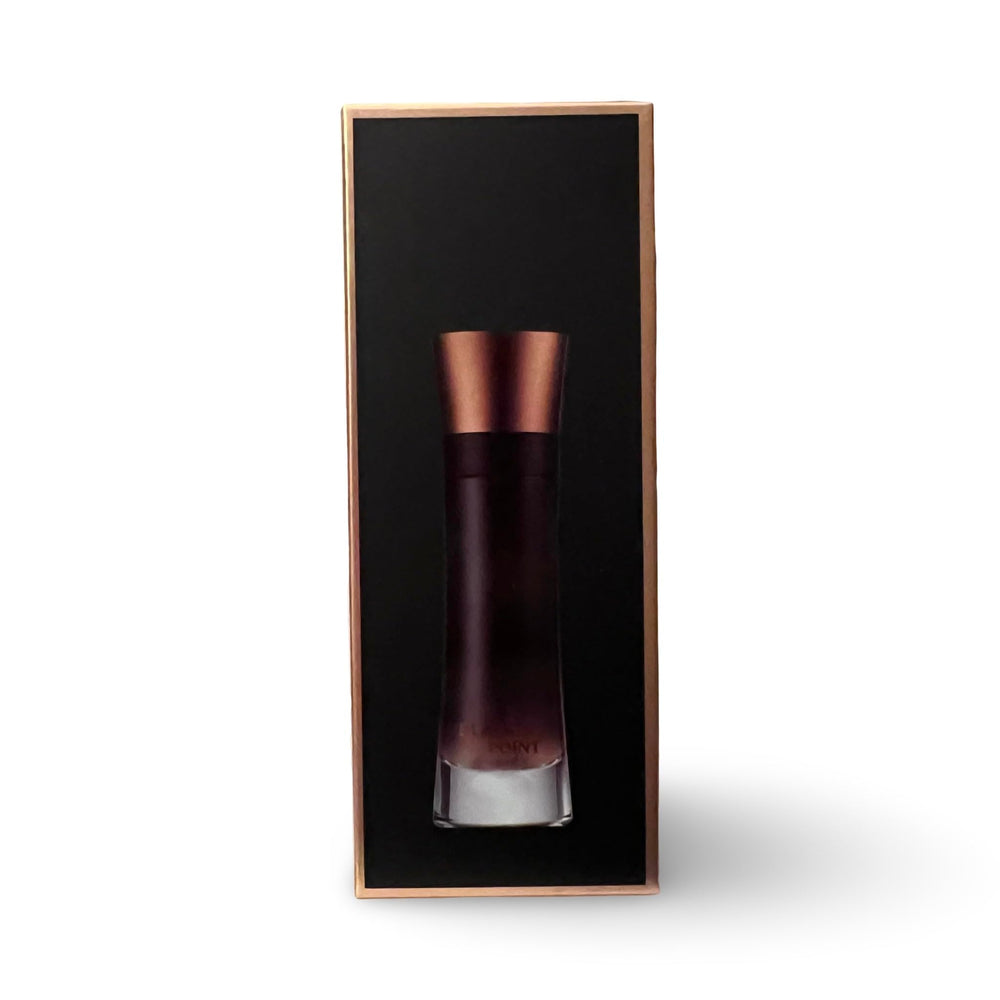 United Scents Black Point sleek packaging in black and bronze enhances display appeal.