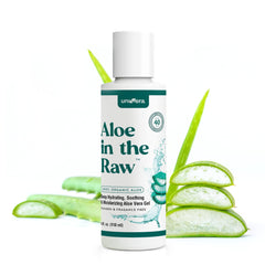 Univera Aloe in the Raw 4oz bottle delivers cooling relief for sun-exposed skin