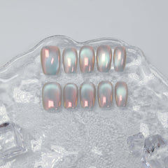 UNIYVOH short oval cat eye nails sample shape