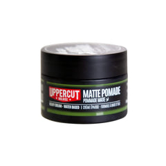 Uppercut Deluxe Matte Pomade MIDI in-use hand applying for medium hold styling.