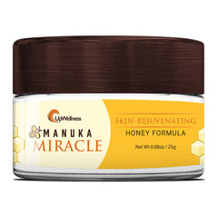 UpWellness Manuka Miracle bottle front for daily hydration and radiant skin.