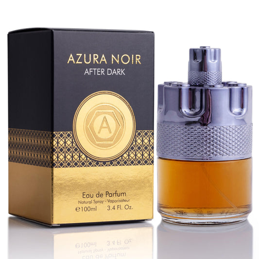 URBAN COLLECTION Azura Noir After Dark bottle showing premium packaging for evening wear