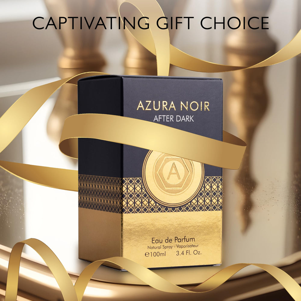 URBAN COLLECTION Azura Noir After Dark longevity visual indicating all-day presence