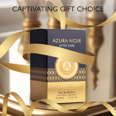 URBAN COLLECTION Azura Noir After Dark longevity visual indicating all-day presence