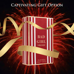 URBAN COLLECTION Bad Girl Velvet on-skin swatch demonstrates warmth