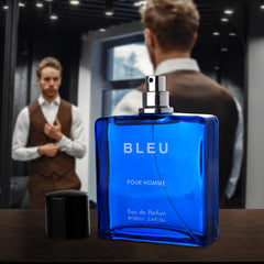 Urban Collection Bleu for Men elegant box art, enhances shelf appeal.