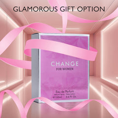 URBAN COLLECTION Change 100ml bottle close-up ideal for shelf display