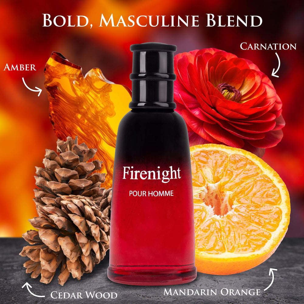 Urban Collection Firenight top notes citrus provide refreshing opening