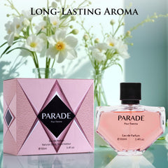 URBAN COLLECTION Parade amber floral base with vanilla and musk for lasting warmth