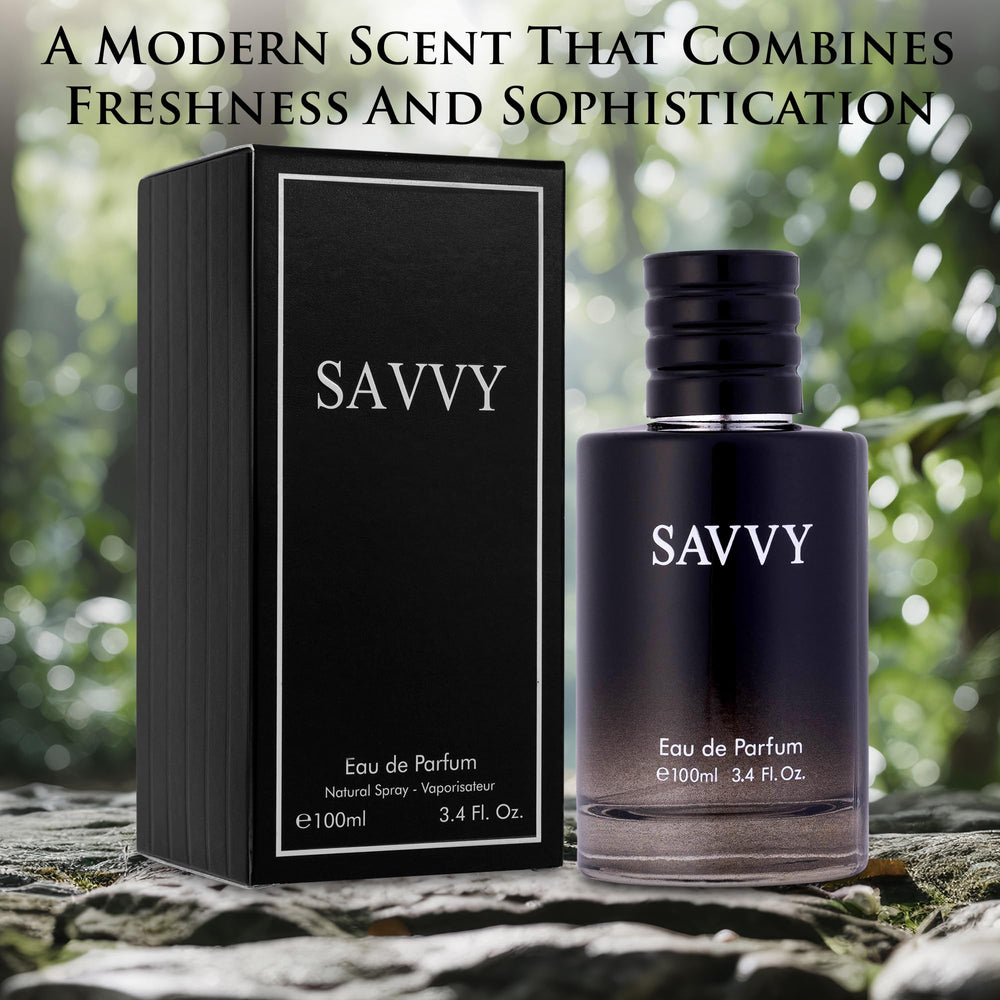Urban Collection Savvy for Men 100ml box showcasing packaging and gift appeal