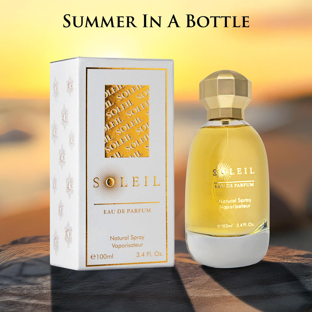 URBAN COLLECTION Soleil for Women creamy sandalwood detail, smooth and lasting base.