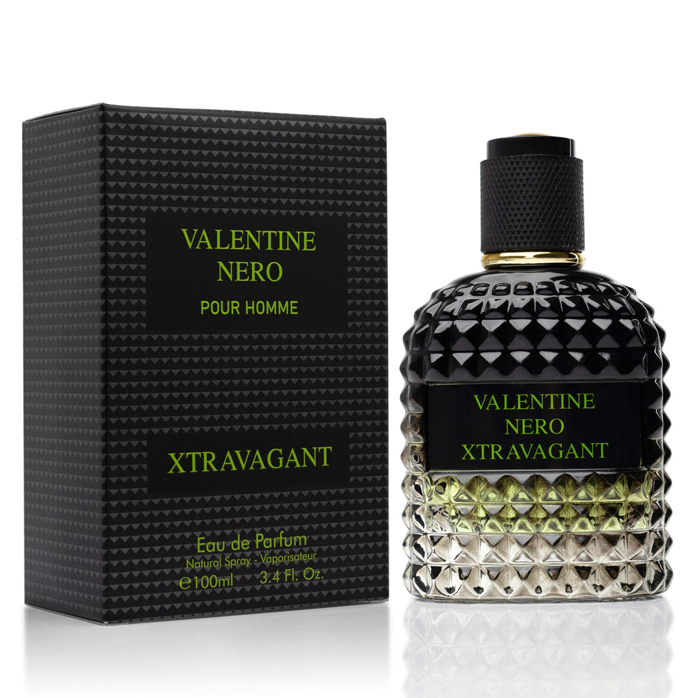 Urban Collection Valentine Nero Xtravagant bottle front for confident everyday wear