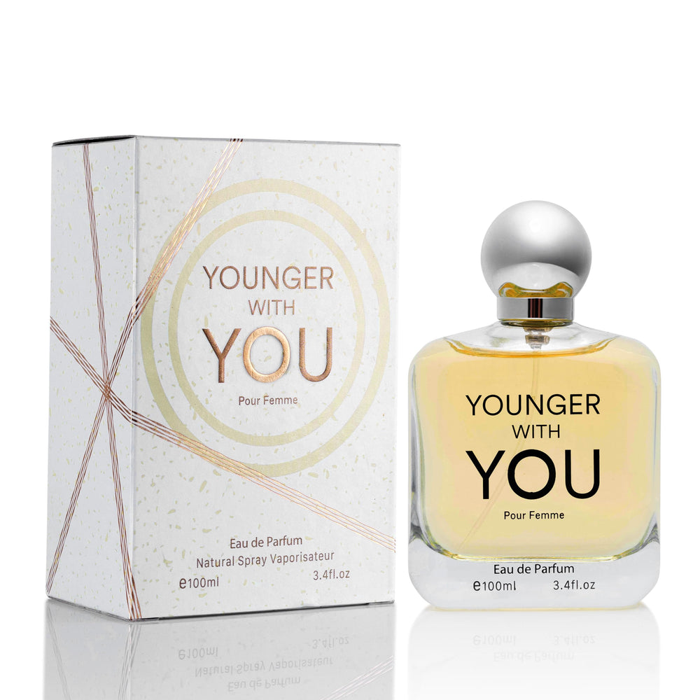 Urban Collection Younger With You bottle front view for everyday elegance