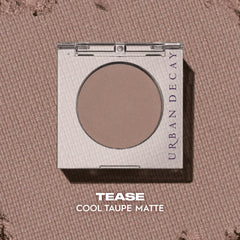 URBAN DECAY 24/7 Eyeshadow Tease compact closed highlighting portable, travel-friendly packaging