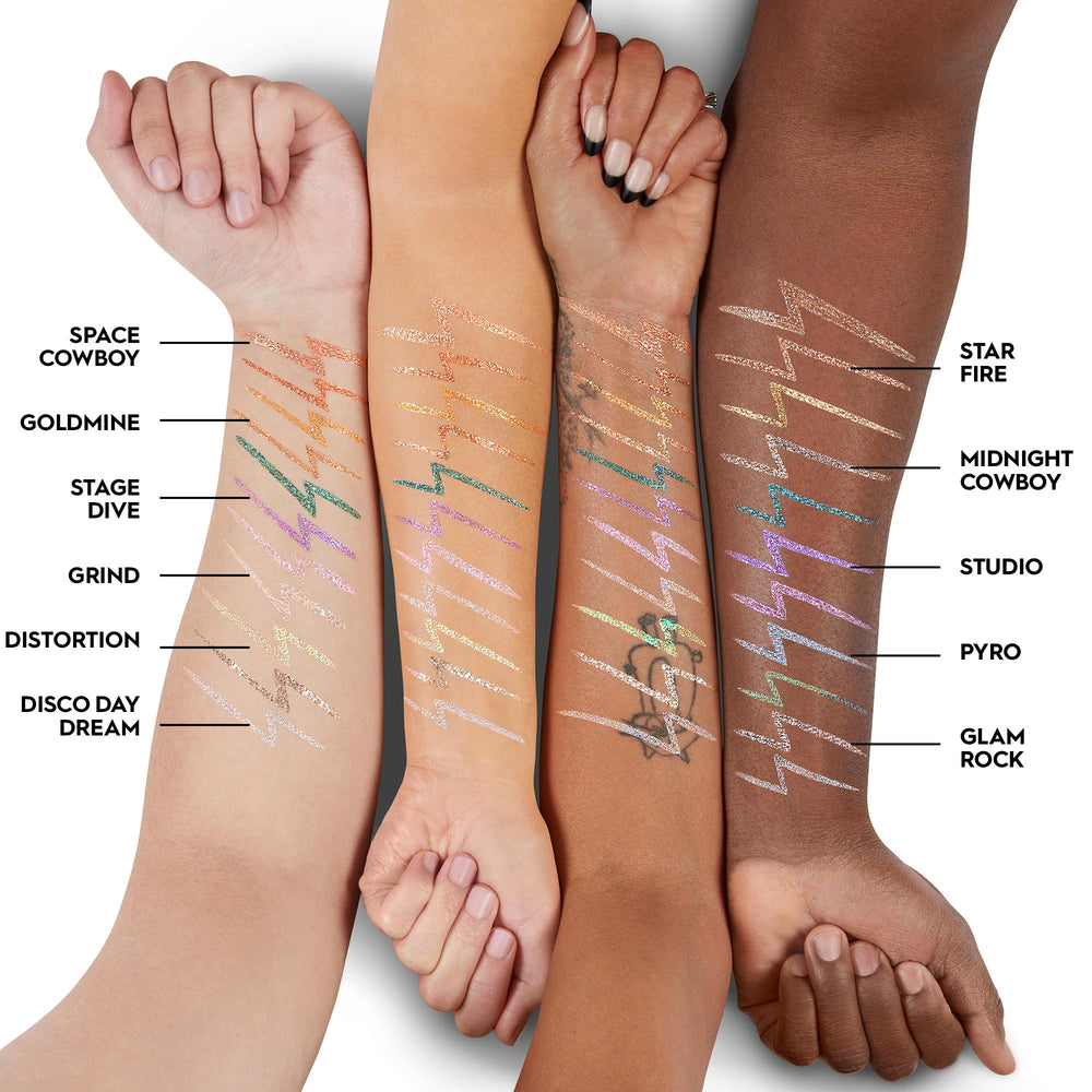 Urban Decay Moondust packaging and wand design enable quick, even glitter application.