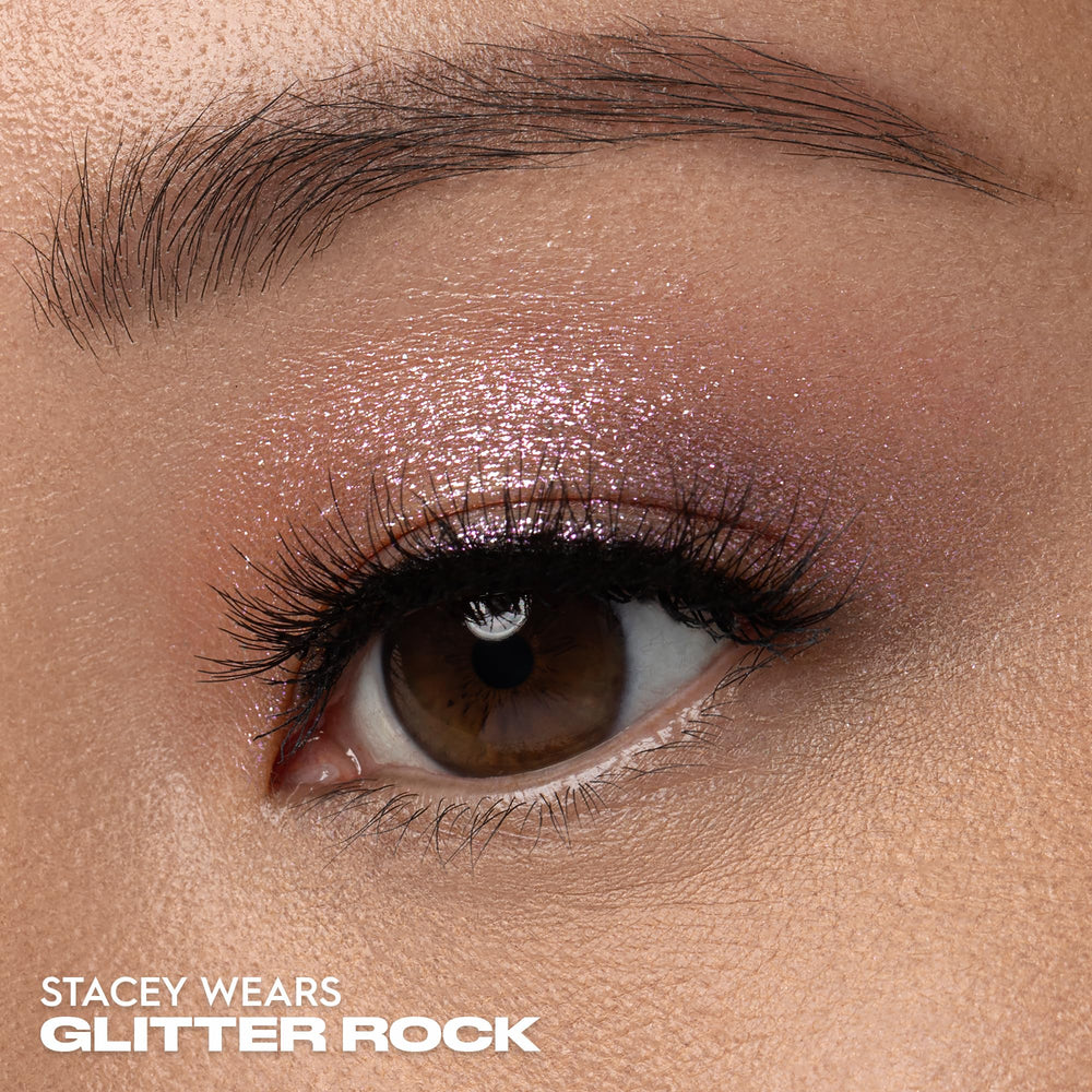 Urban Decay Moondust micro-fine glitter close-up highlighting refined sparkle.