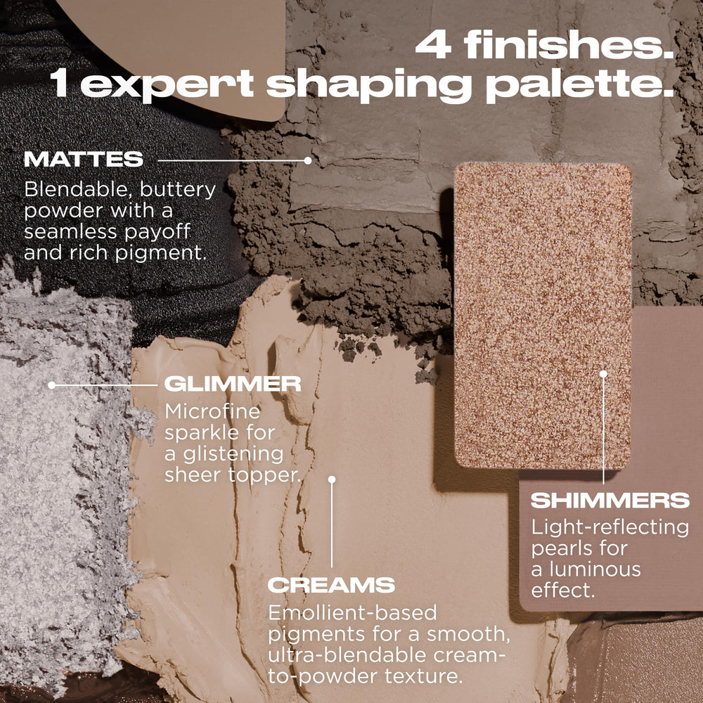 Urban Decay Naked Shaped Palette crease-defining textures help shape your looks.