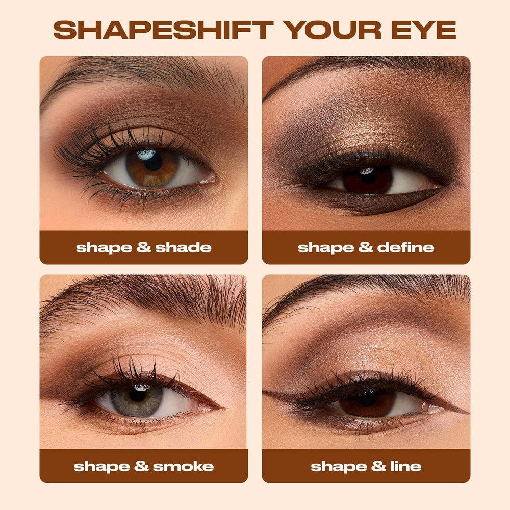 Urban Decay Naked Shaped Palette matte shades define the crease with depth