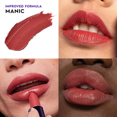 Urban Decay Vice Hydrating Lipstick Manic close-up highlighting creamy texture and moisture