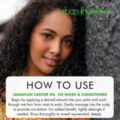 Urban Hydration routine steps for healthier, manageable hair.