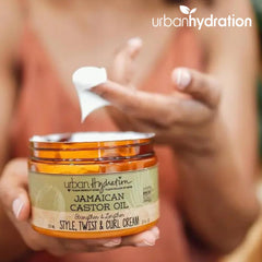 Sulfate-free formula shown as gentle care for various hair textures.