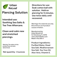 Urban ReLeaf made in USA label indicating fresh production